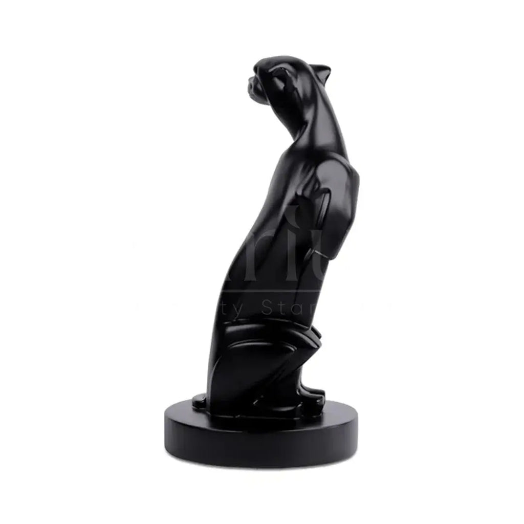 Sitting Panther Figurine Car Dashboard