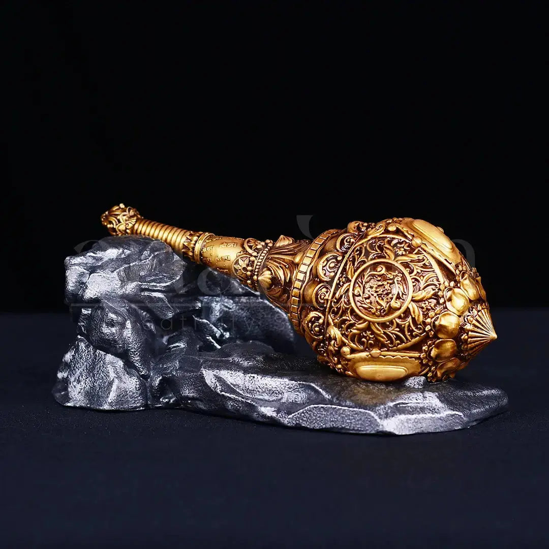 Lord Hanuman Gada Idol Car Dashboard