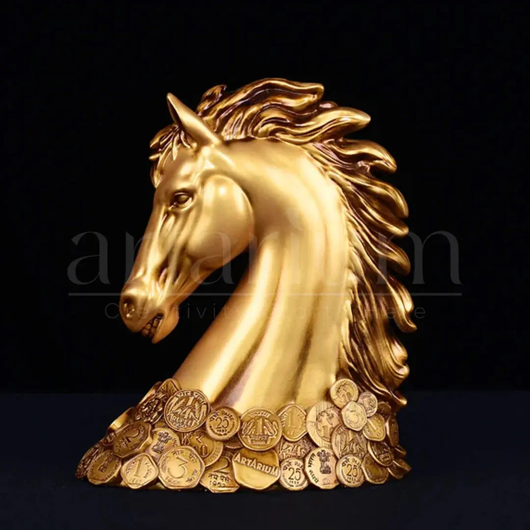 New Coin Horse Head Car Dashboard
