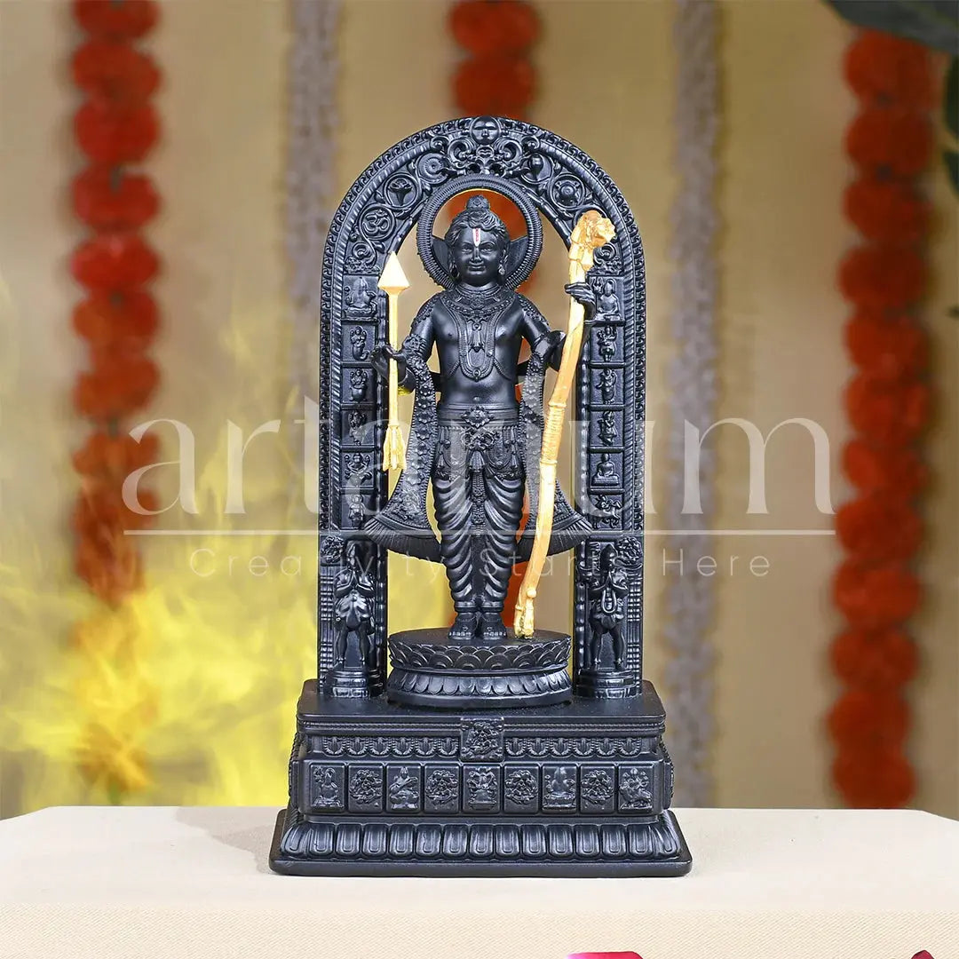 Ram Lalla Idol Car Dashboard