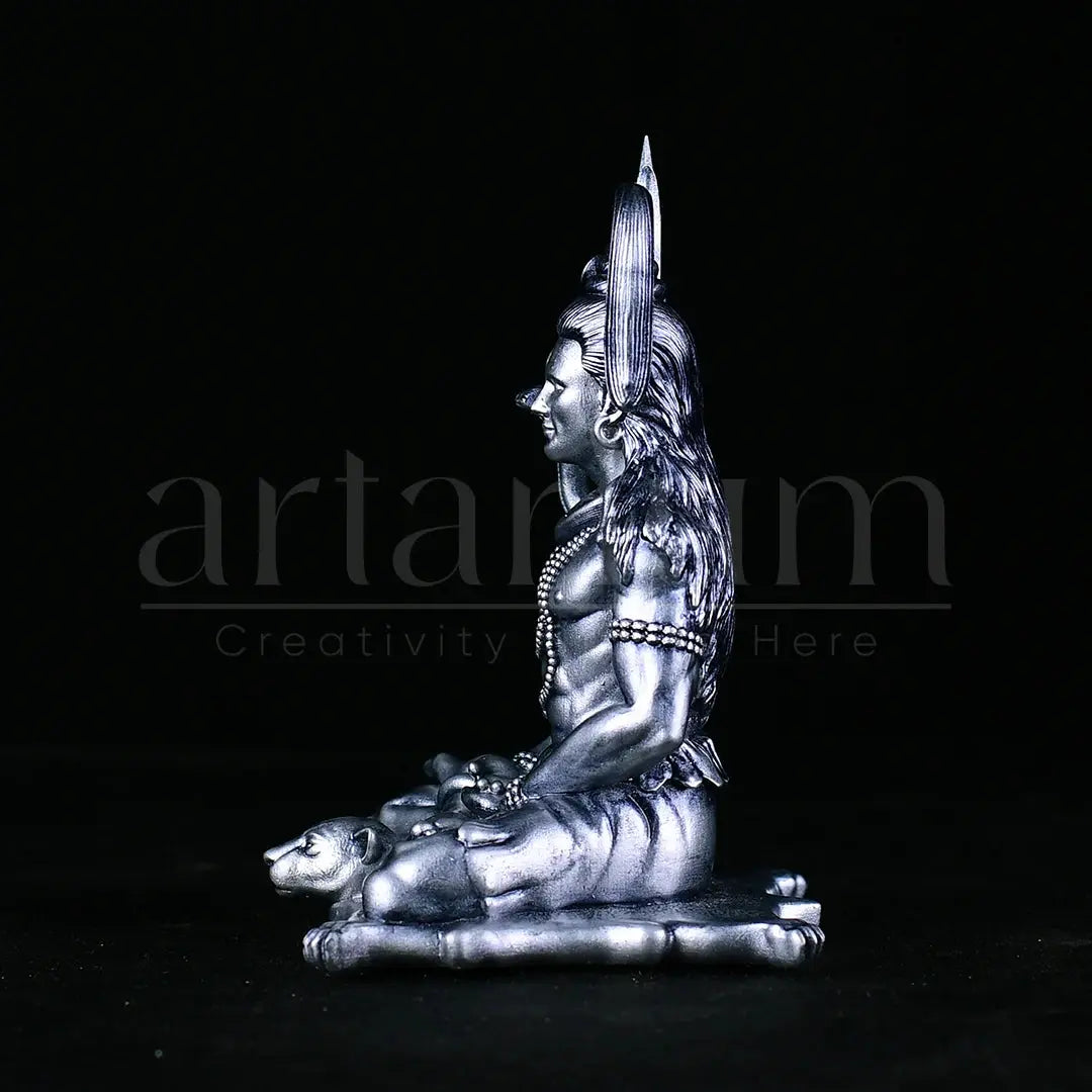 Meditating Lord Shiva Car Dashboard