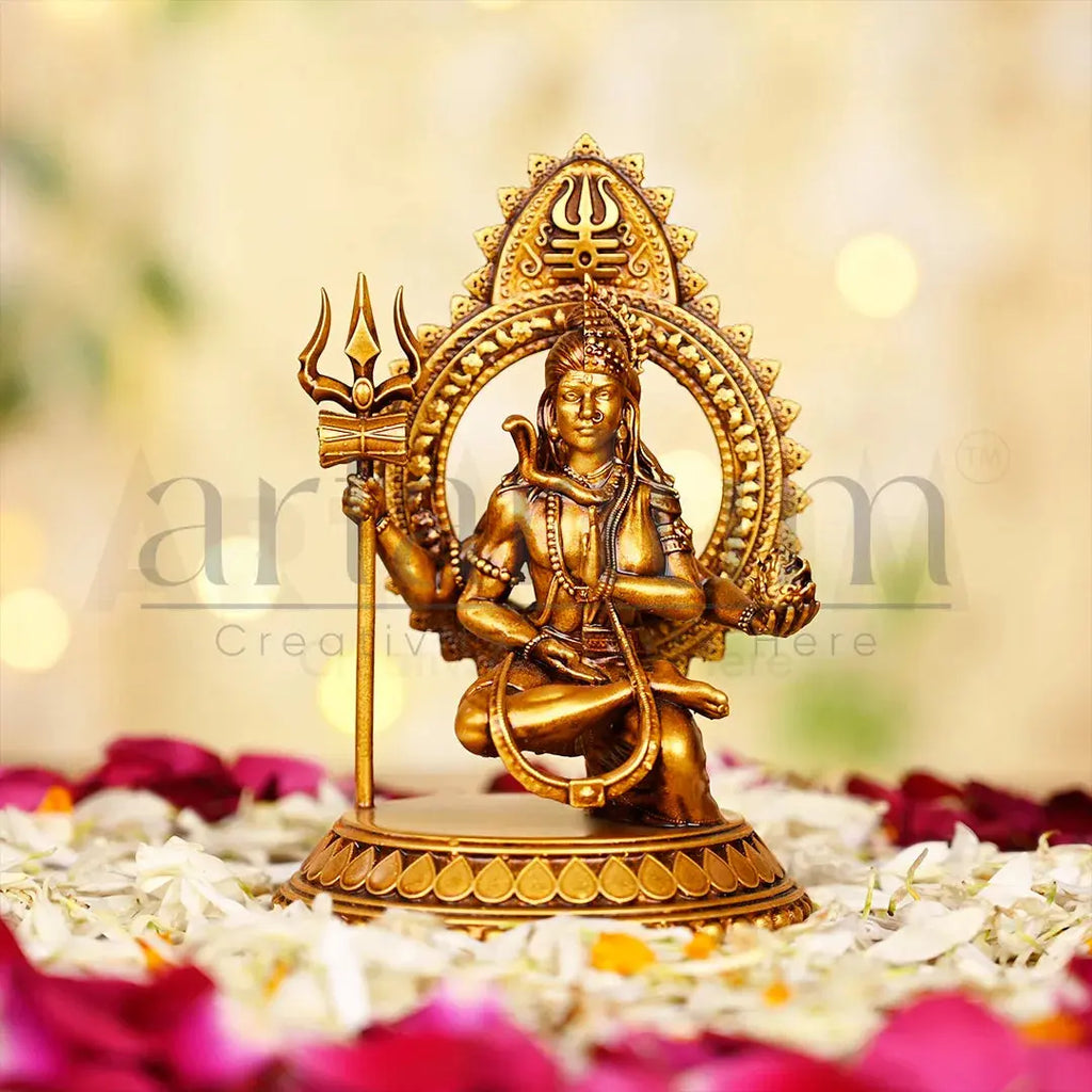 Ardhanarishvara Car Dashboard