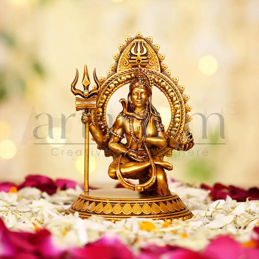 Ardhanarishvara Car Dashboard