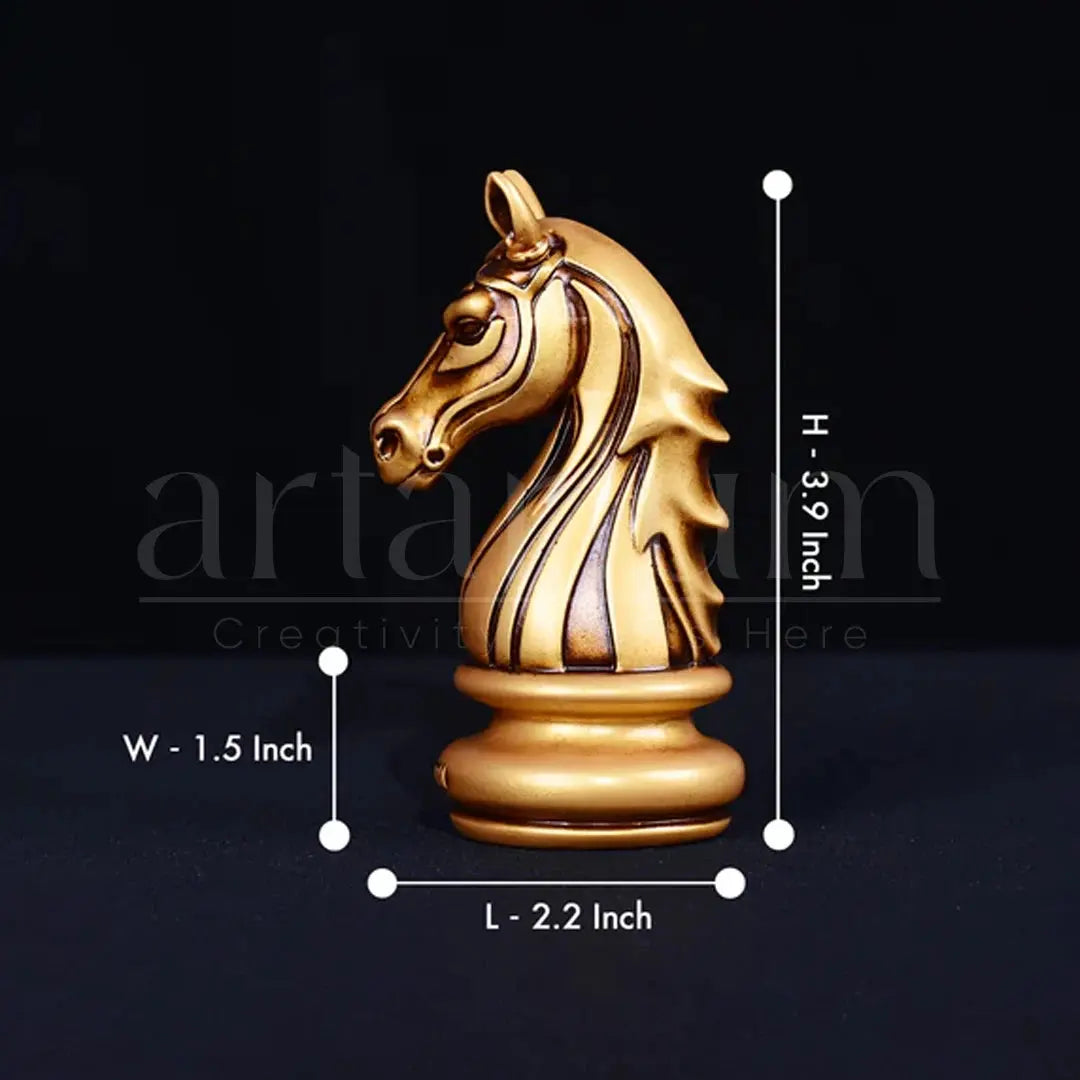 Knight Horse Chess Piece Car Dashboard