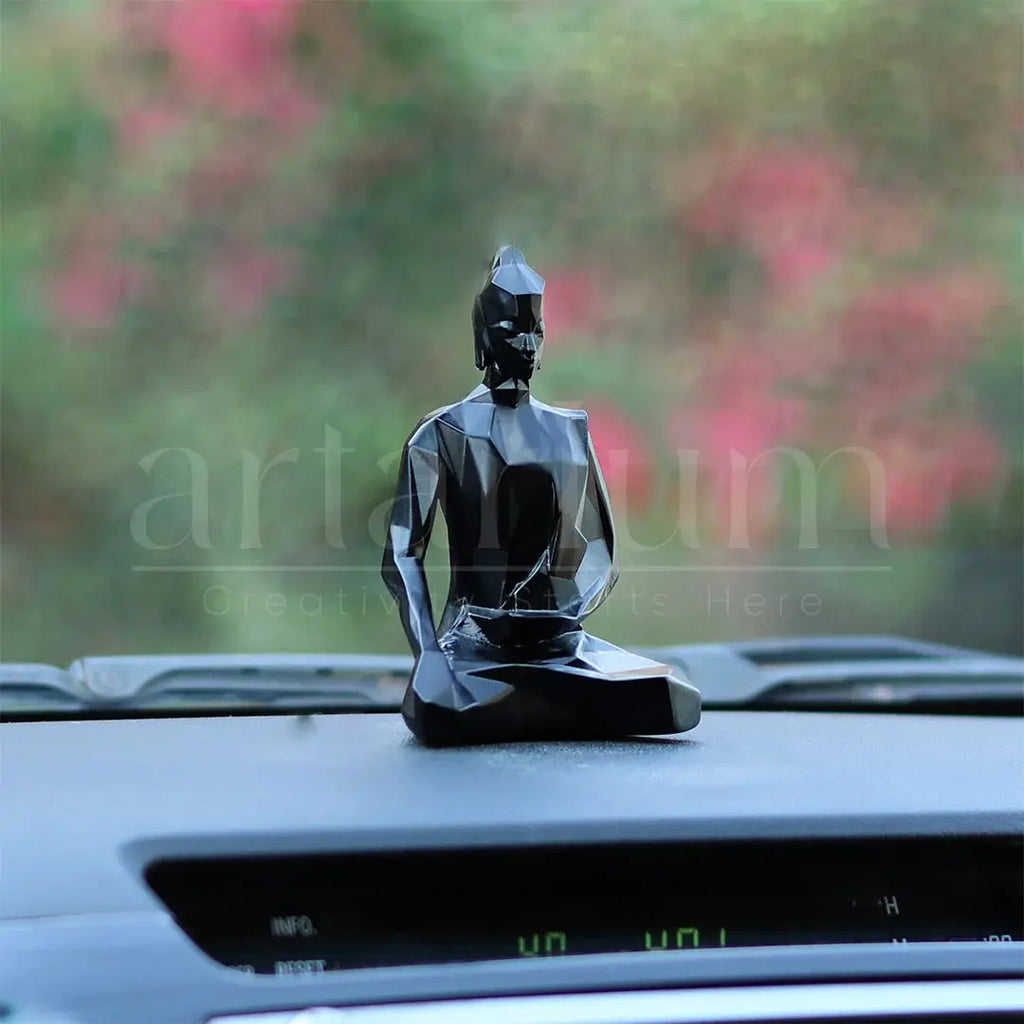 Origami Lord Buddha Car Dashboard