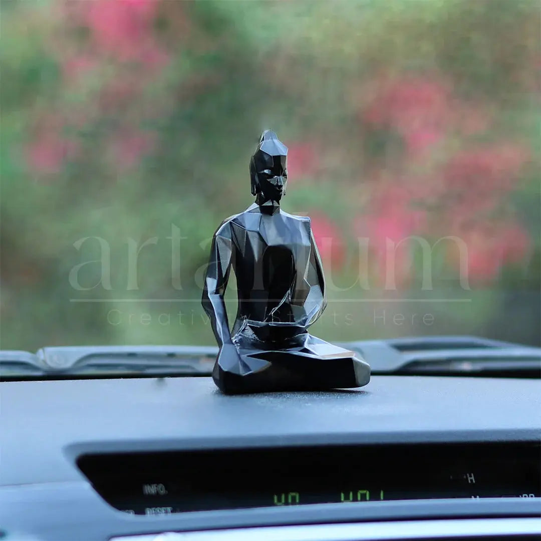 Origami Lord Buddha Car Dashboard