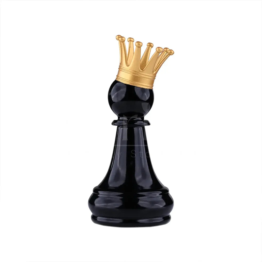 Pawn With Crown Chess Piece
