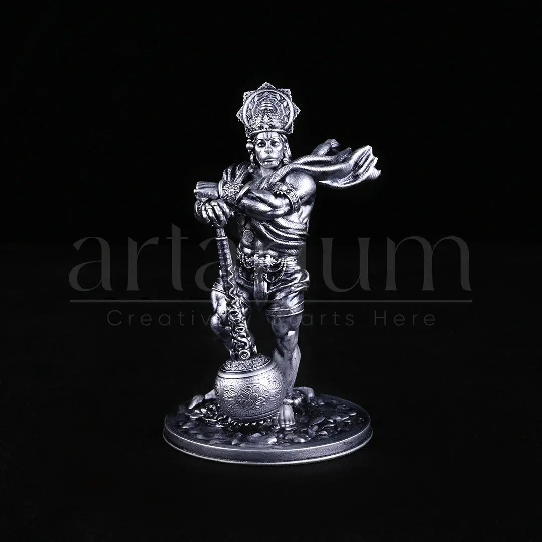 Bahubali Hanuman Idol for Car Dashboard