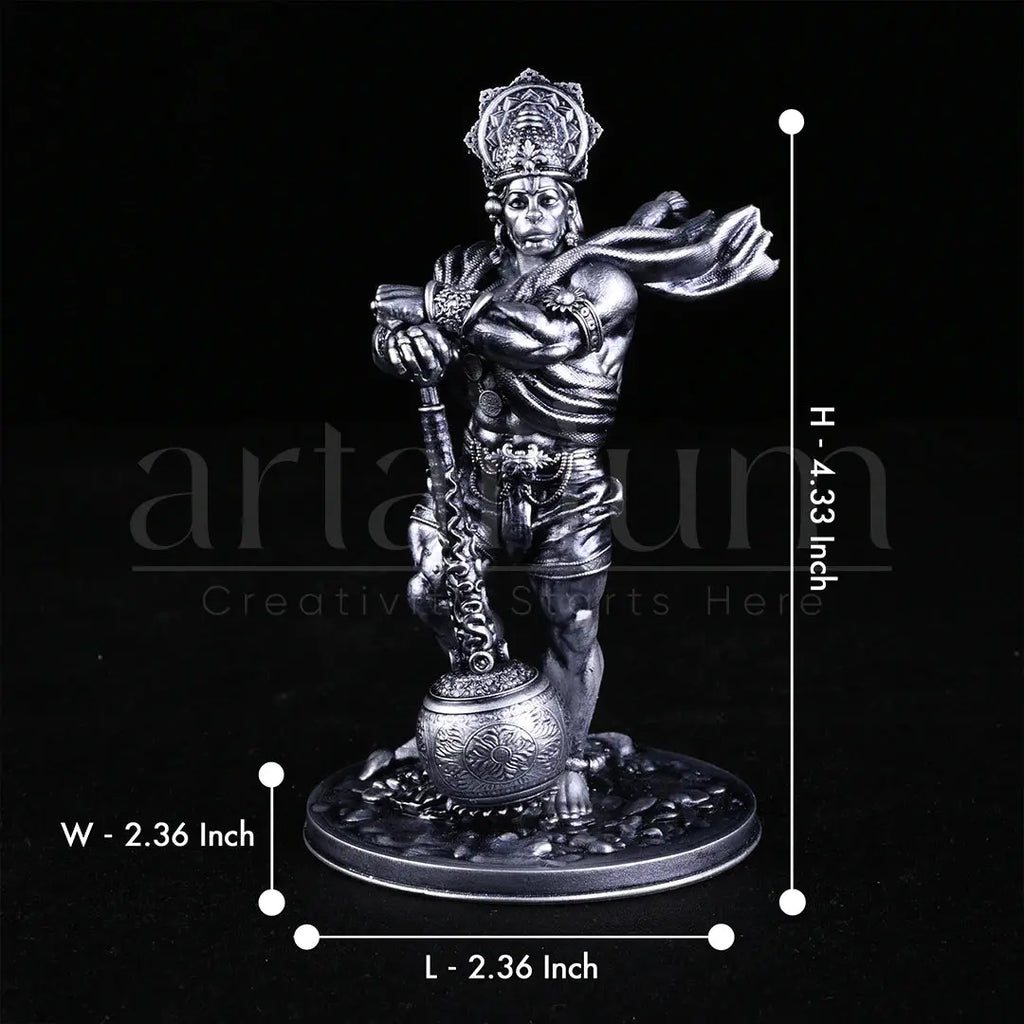 Bahubali Hanuman Idol for Car Dashboard