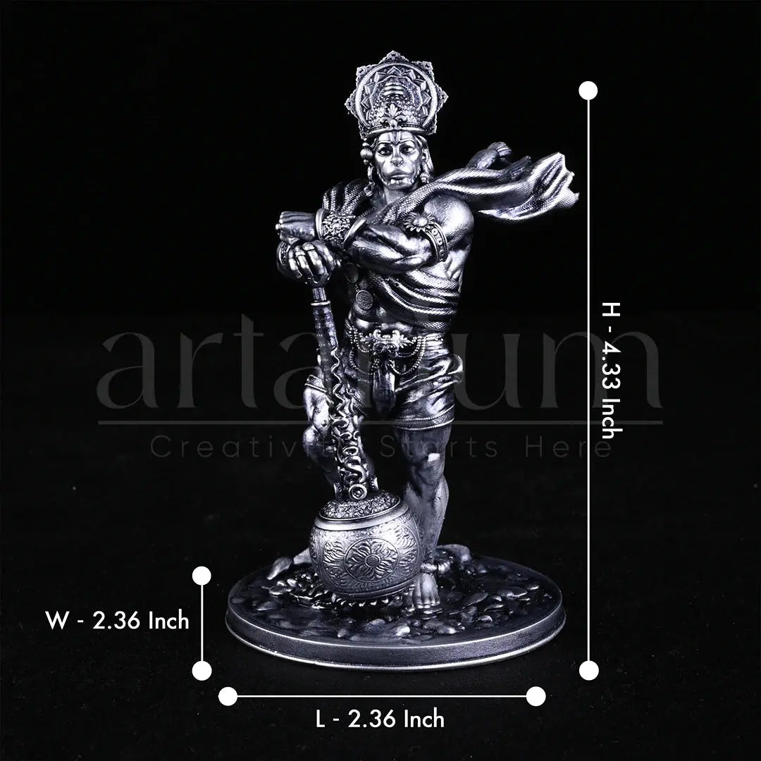 Bahubali Hanuman Idol for Car Dashboard