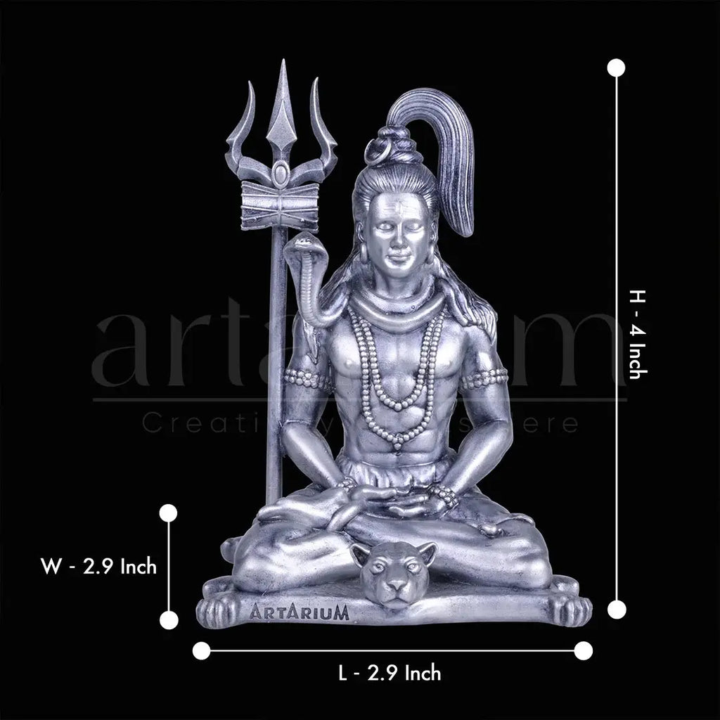 Meditating Lord Shiva Car Dashboard
