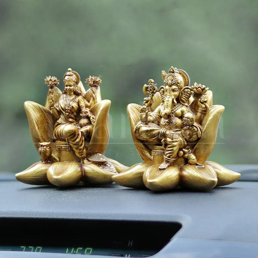 Padma Laxmi Ganesha Idol Car Dashboard