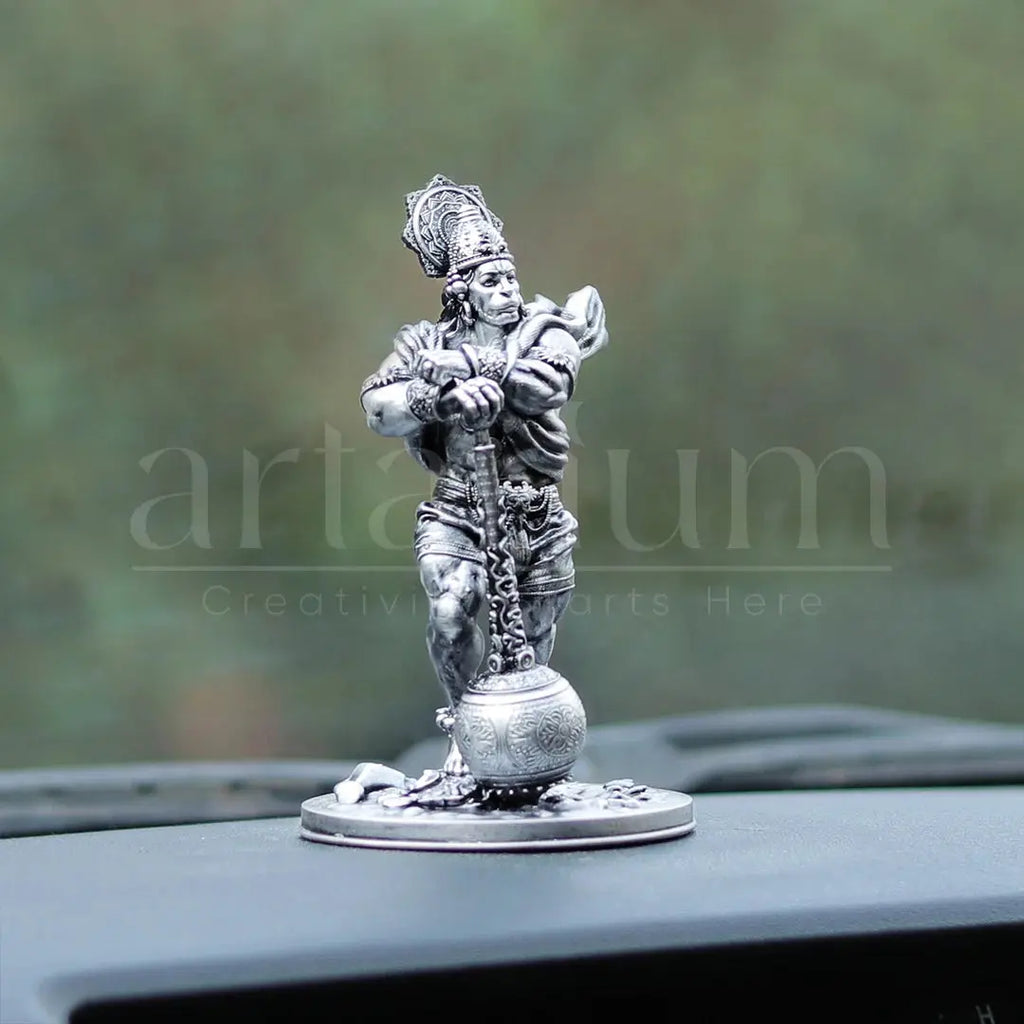Bahubali Hanuman Idol for Car Dashboard