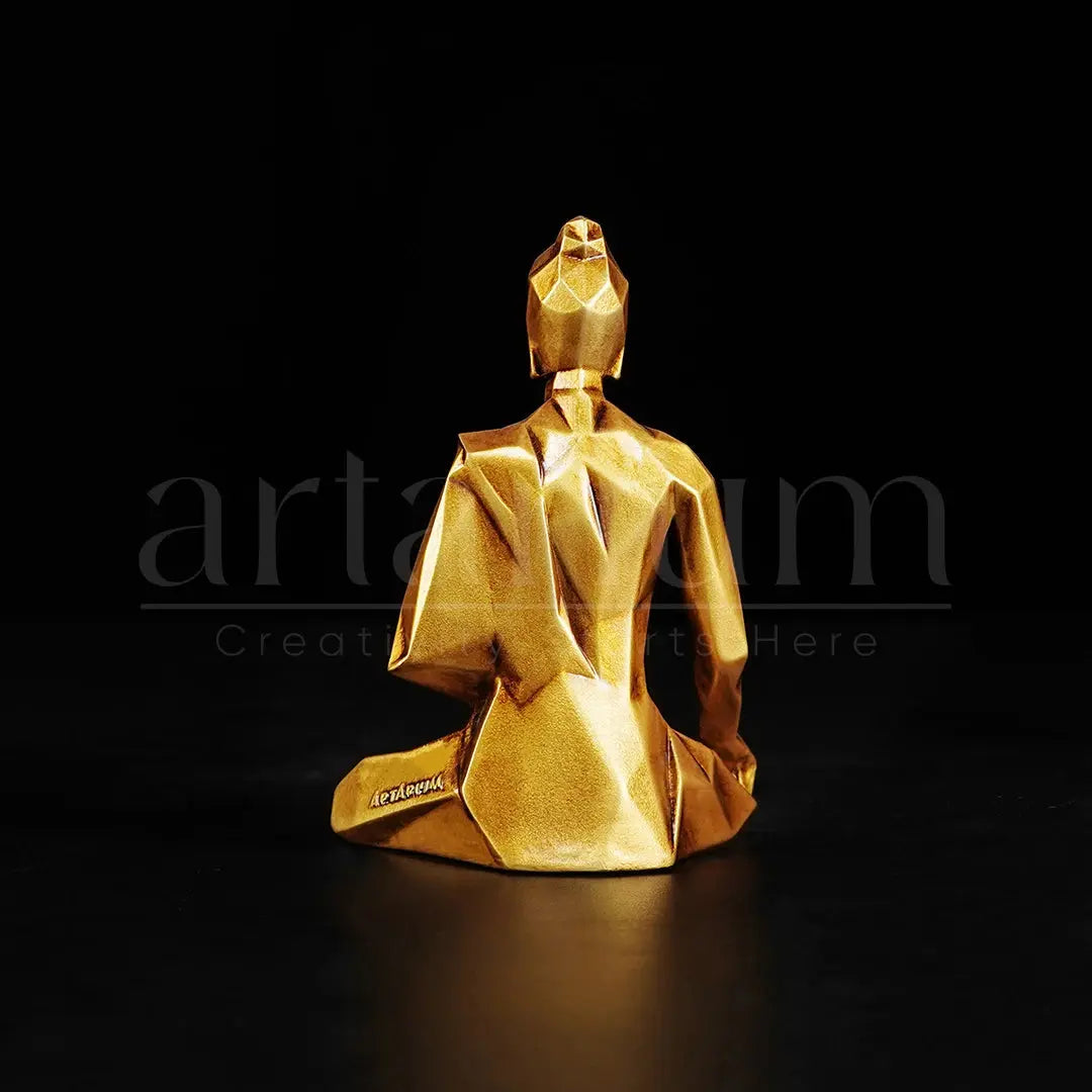 Origami Lord Buddha Car Dashboard