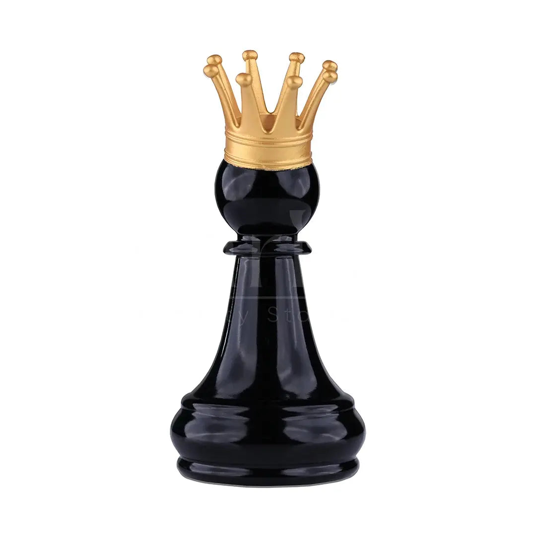 Pawn With Crown Chess Piece