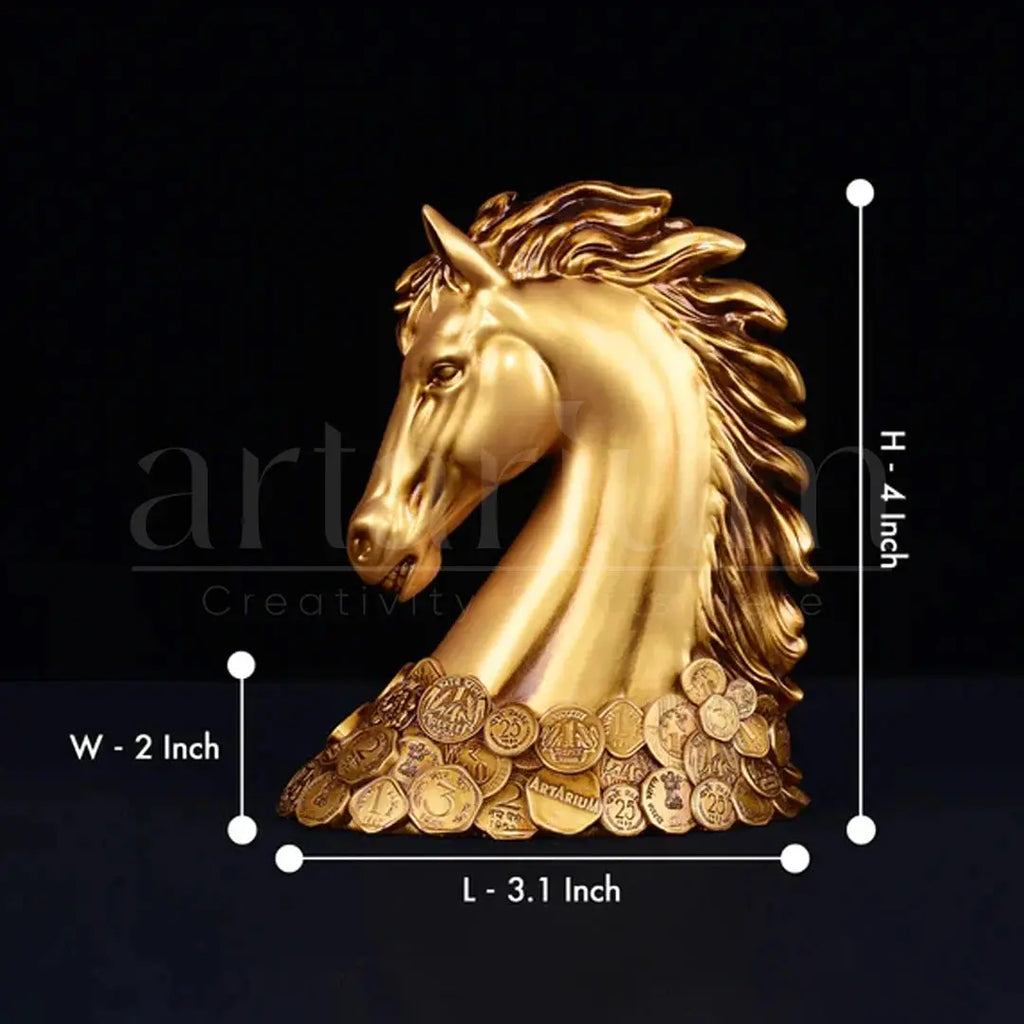 New Coin Horse Head Car Dashboard
