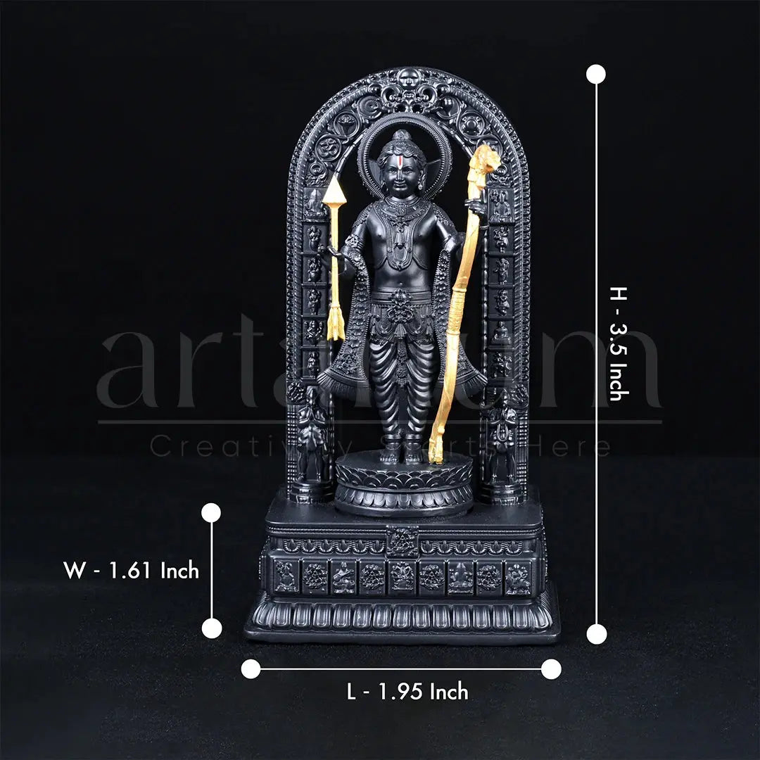 Ram Lalla Idol Car Dashboard