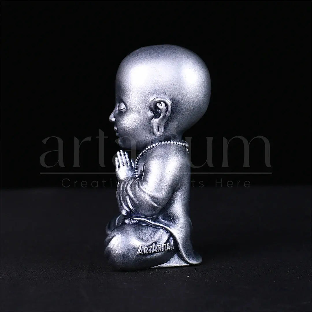 Meditating Baby Monk Car Dashboard