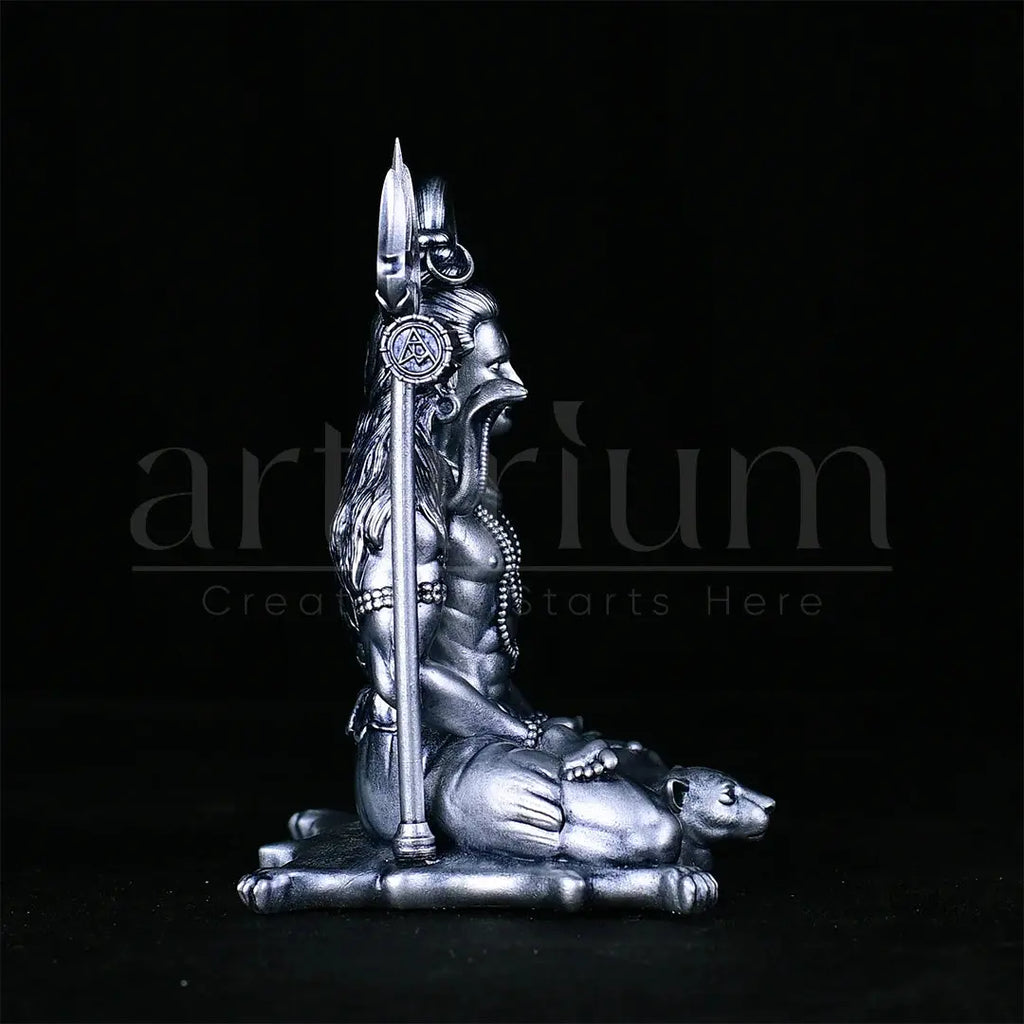 Meditating Lord Shiva Car Dashboard