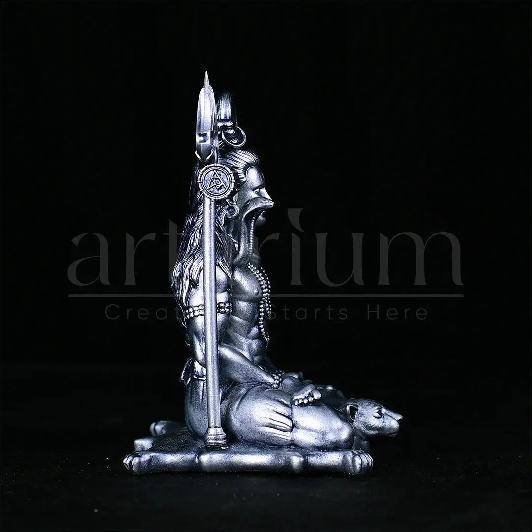 Meditating Lord Shiva Car Dashboard