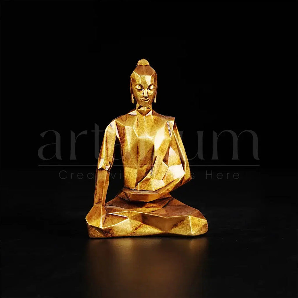 Origami Lord Buddha Car Dashboard