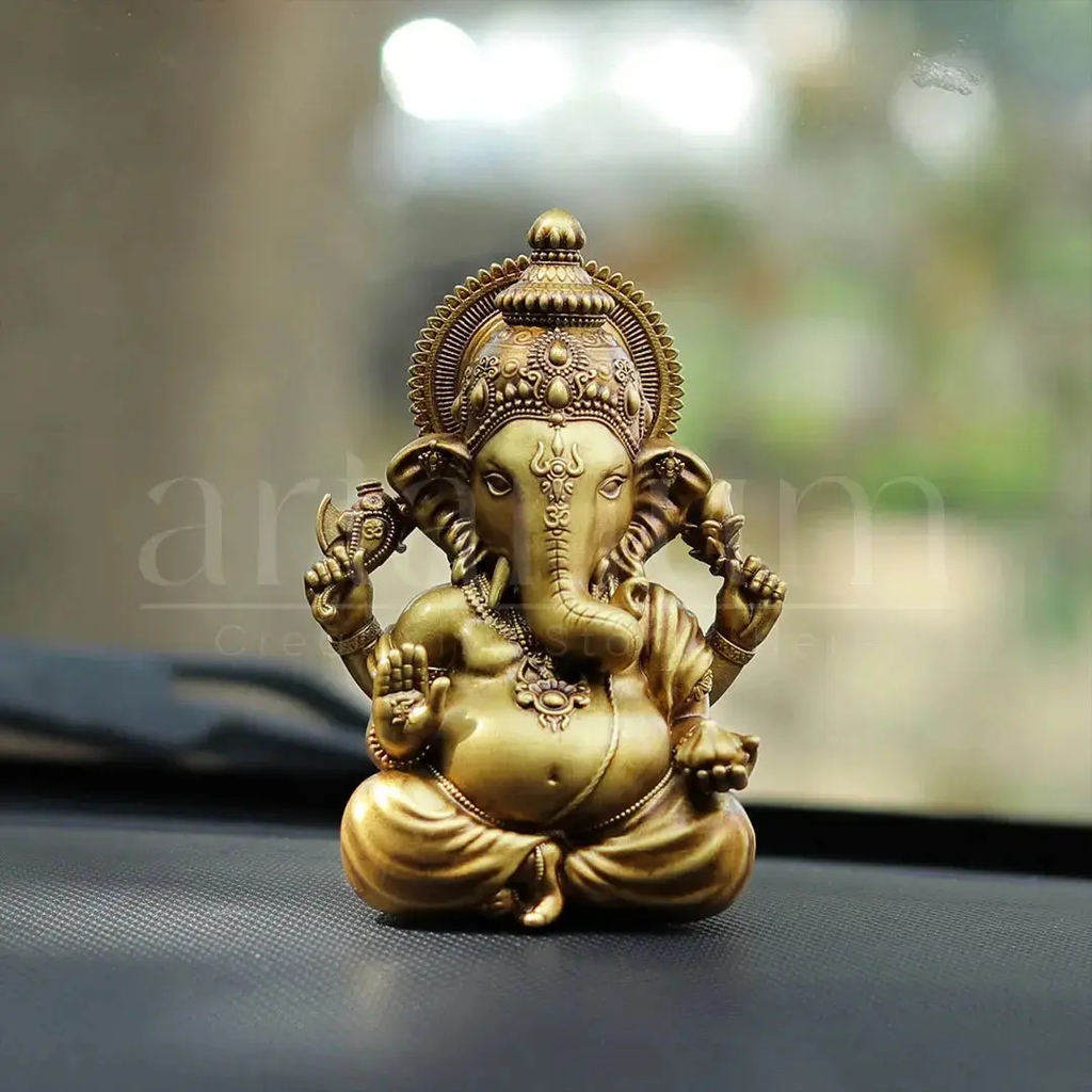 Ganesh Idol Car Dashboard